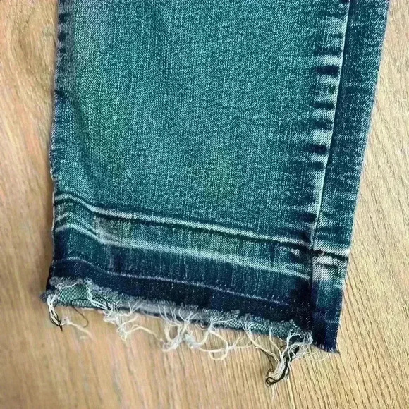 RawX Jeans Mens 36x30 Standard Y2K Denim Jeans Frayed Edge Decorative Stitch - Picture 12 of 14